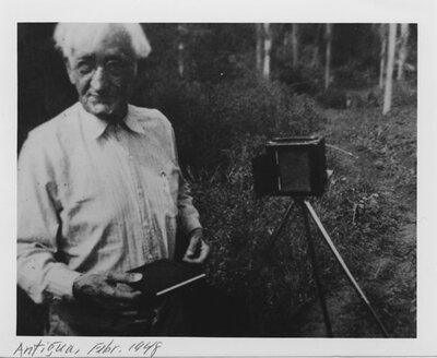 Liberty Hyde Bailey with his camera