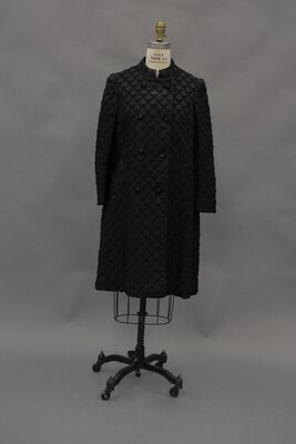 Black Evening Coat