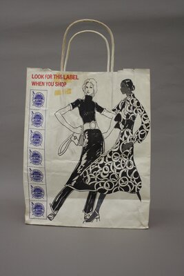 Shopping Bag Promoting the Union Label
