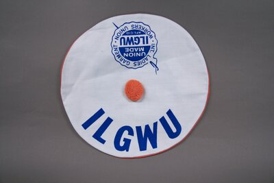 Beret Promoting the ILGWU Label