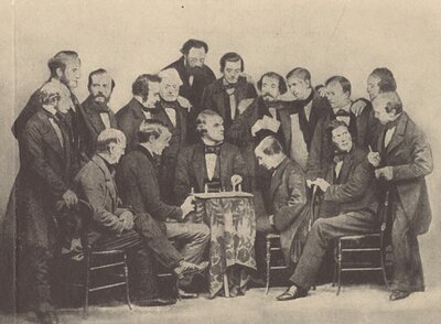 Members of the First American Chess Congress