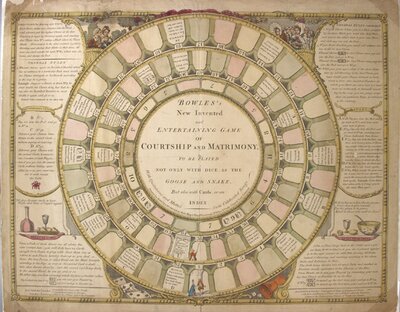 Bowles's New Invented and Entertaining Game of Courtship and Matrimony