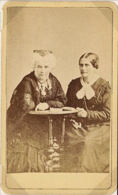 Susan B. Anthony and Elizabeth Cady Stanton