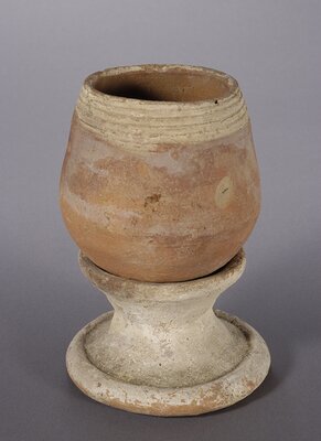 Egyptian cup and stand