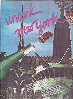 Uncork New York. Promotional Advertising Draft