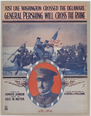"Just like Washington..." Score for a Patriotic Song