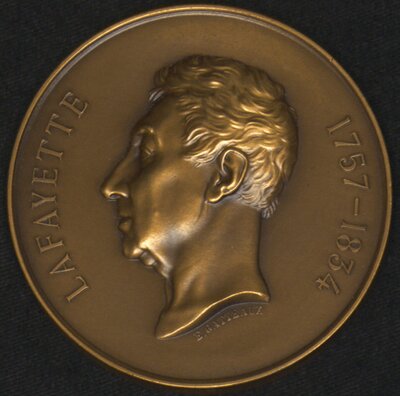 Memorial Medal for the Centennial of Lafayette's Death