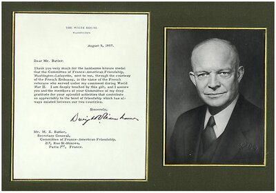 Letter to a "Committee of France-American Friendship"