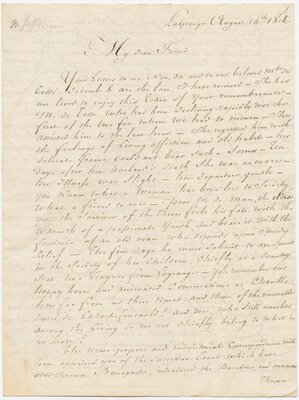 Letter to Thomas Jefferson
