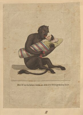 German Caricatures against Napoleon Bonaparte