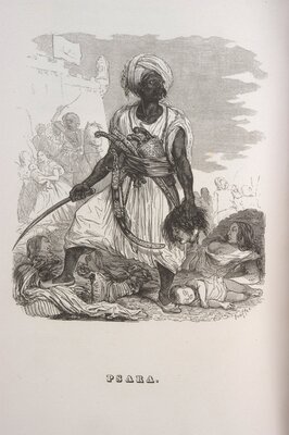 "Turkish Warrior Standing Upon the Ruins of Greece" 