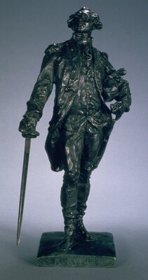 Bronze Statuette of Lafayette