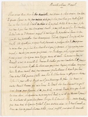 Letter to his Daughters and Grand-daughters