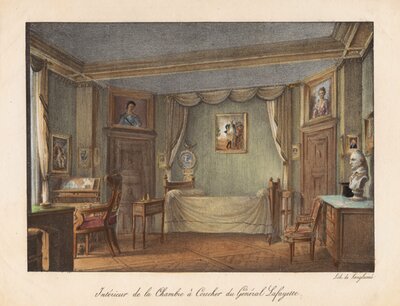 Lafayette’s Bedroom in Château de La Grange