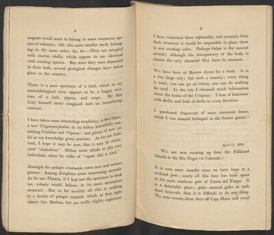 Extracts from Letters Addressed to Professor Henslow