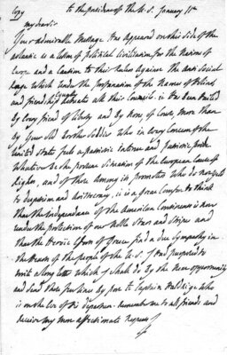 Letter to Monroe regarding what was to become the "Monroe Doctrine"