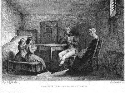 The Lafayette family in Austrian prison