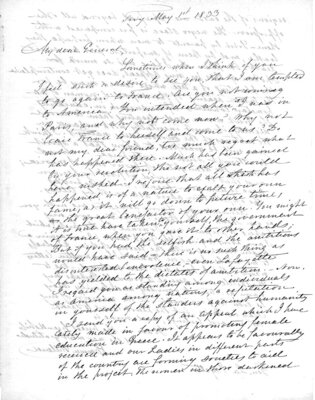 A letter from Emma Hart Willard