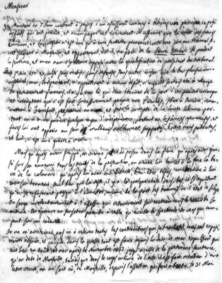 Letter from Italian revolutionary leader and exile General Giuseppe Mazzini to "Le Moniteur" deploring allegations that he was involved in an assassination