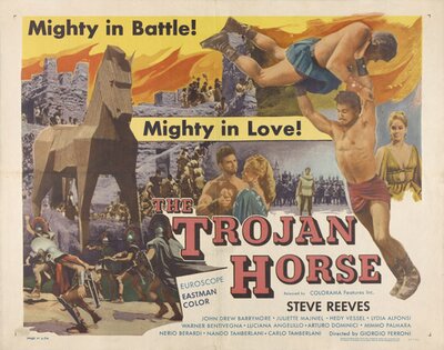 Poster for the American Version of La Guerra di Troia