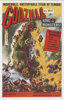 Poster for Godzilla, King of the Monsters!