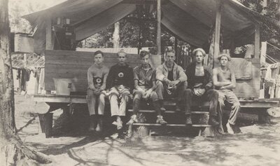 White as a Counselor at Camp Otter