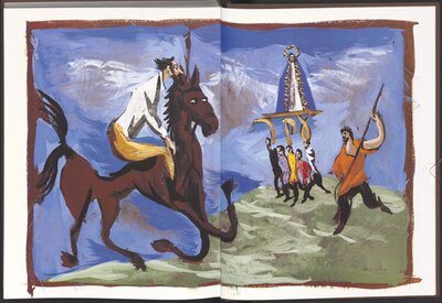 L’Ingénieux hidalgo Don Quichotte de la Manche, illustré par Gérard Garouste