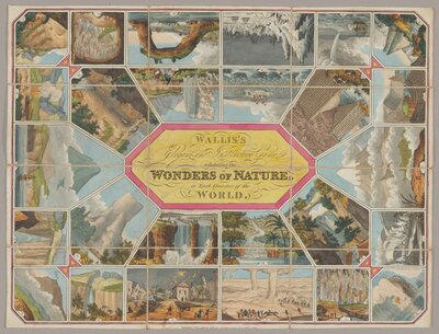 Wallis's Elegant and Instructive Game Exhibiting the Wonders of Nature in each Quarter of the World