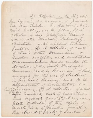 Description of the Fine Arts collection