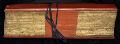 Buddhist text in Pali, Burmese script
