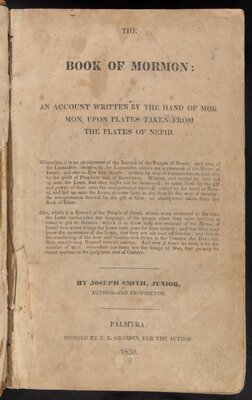 The Book of Mormon