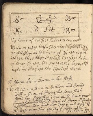 Collection of Prescriptions, with spells and charms