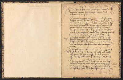 Letter by Martin Luther, copied by a contemporary