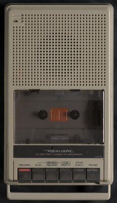 RCA Realistic AC/Battery Cassette Recorder CTR-72
