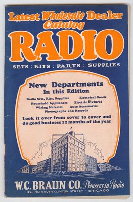 "Wholesale Dealer Catalog: Radio"