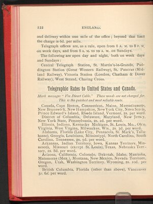 Palmer’s European Pocket Guide with telegraph code for travelers