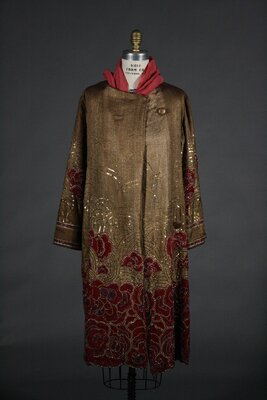 Jacket, Gold Lame with Beadwork