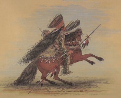 "Bada-ah-chondu (the Jumper), Crow"