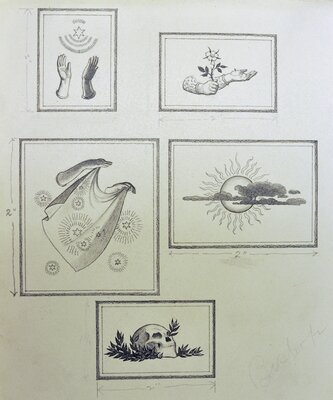 Illustrations for Morris Bishop's Love Rimes of Petrarch