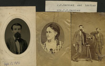 Page from the Gardner Family Album