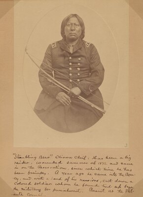 Setimkia (Stumbling Bear), Kiowa Chief