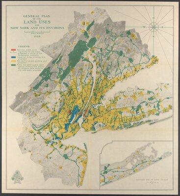 General Plan of the Land Uses for New York and Its Environs