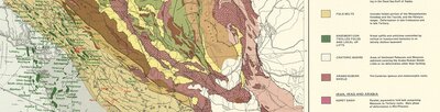 Tectonic Map of the Middle East (Detail)