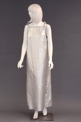 Metallic Paper Dress