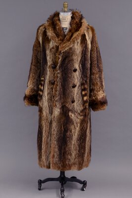 Raccoon Fur Coat