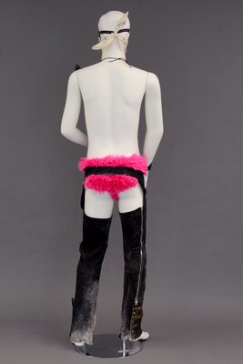 Furkini, Leather Chaps, and Accessories (back view)