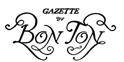 Gazette du Bon Ton logo