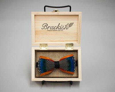 Bow tie, "Mill Pond" design