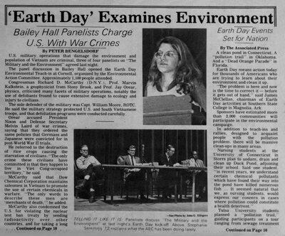 Earth Day Examines Environment