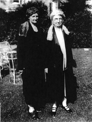 Martha Van Rensselaer and Flora Rose early 1920s